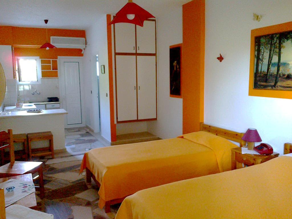 Koralli Studios Korissia  Zimmer foto